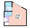ドリームコート住吉大社 1Kの間取り