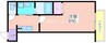 クローバー・シエル長居公園 1Kの間取り