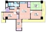 南海シティハイツ住之江Ⅱ 4LDKの間取り