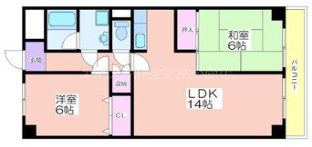 間取図 ヒルポイント住吉