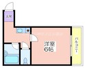 サンフラワー長居の間取図