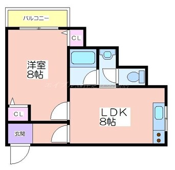 間取図 キリシマハイツ