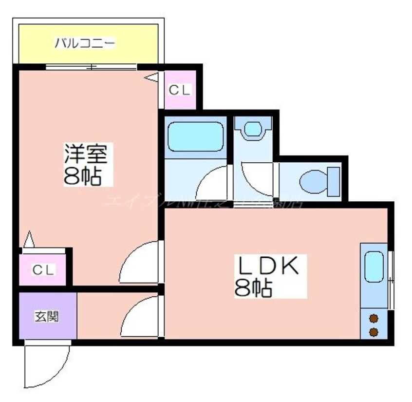 間取図 キリシマハイツ