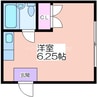 エスオーハイツ 1Rの間取り