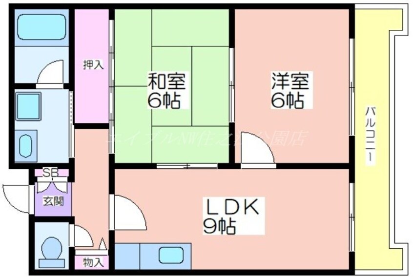 間取図 ルミエール住吉