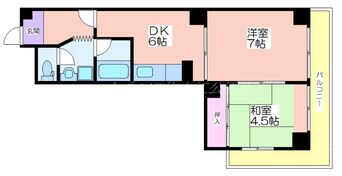 間取図 サニークレスト住吉