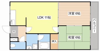 間取図 コーポTANAKA