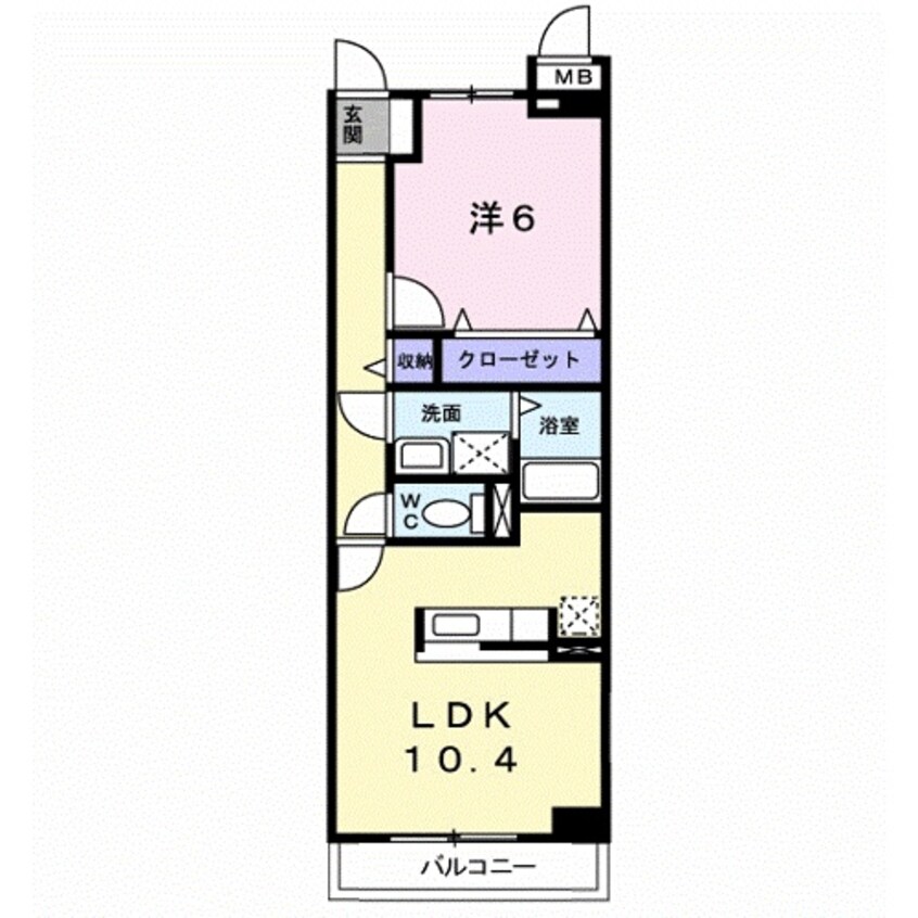 間取図 シンシアＴ