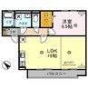 夢咲きの里　Ｃ 1LDKの間取り