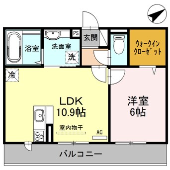 間取図 メゾンヴィラ栗東