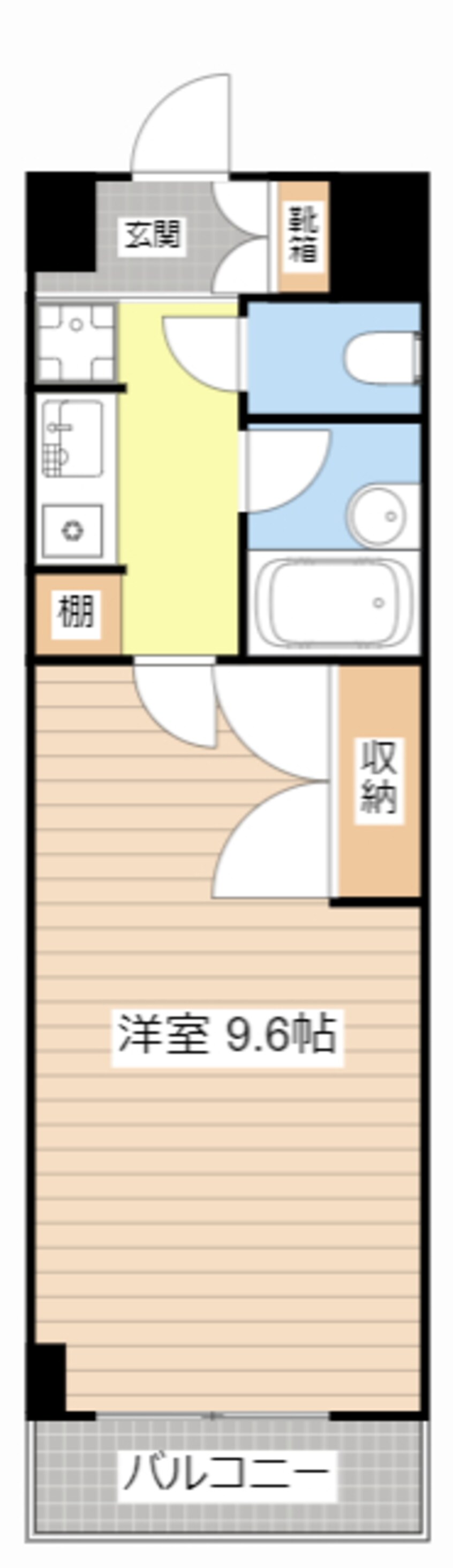 間取図 シャン・ド・フルール竹村