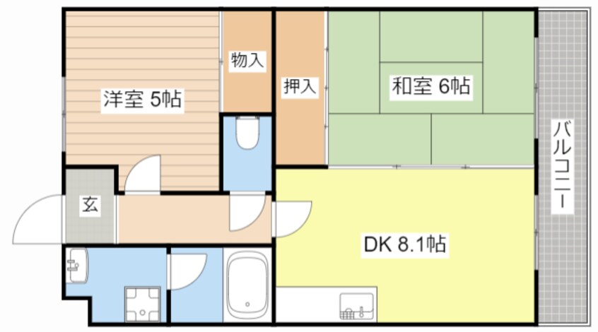 間取図 セリオ・レジデンシア