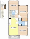 ファイン ラック 2SKの間取り