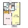 エポワールメゾン 1LDKの間取り