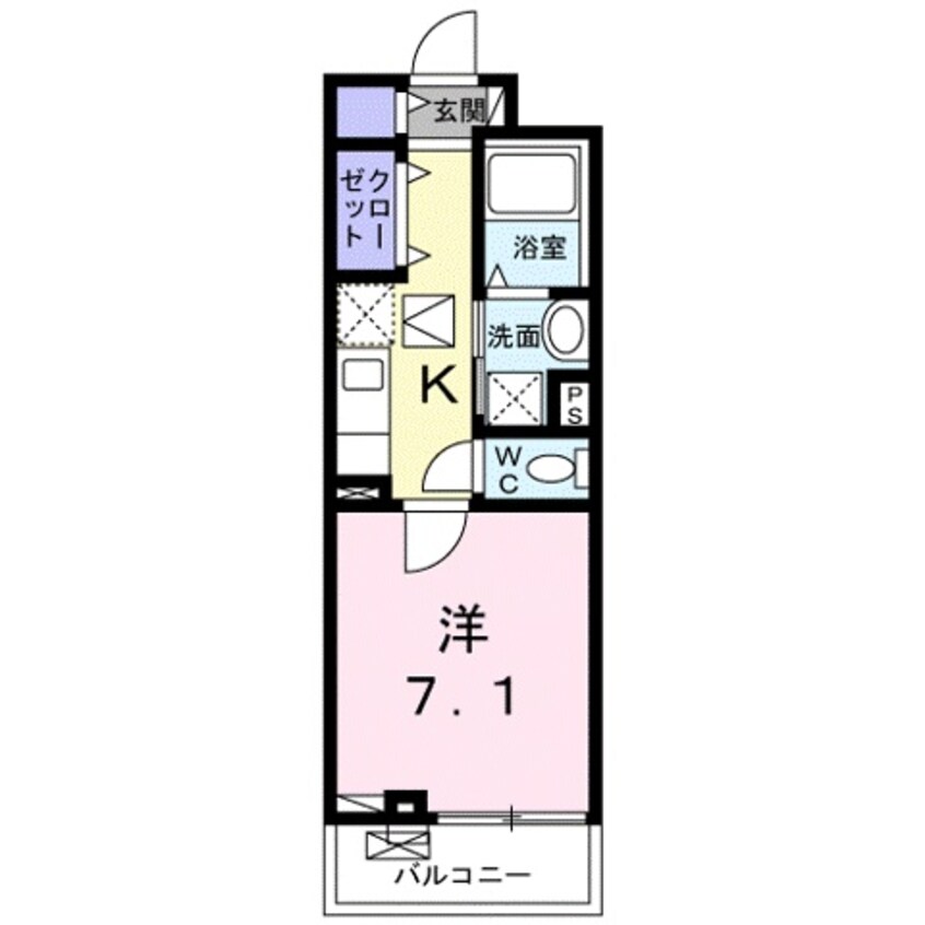 間取図 ジールＭ’ｓ