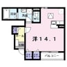 ソルボンヌ 1Rの間取り