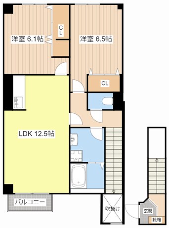 間取図 ラディエI