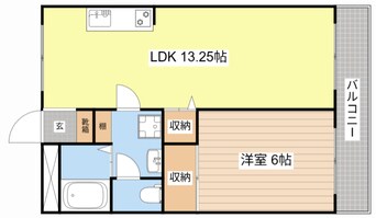 間取図 サニーハイツ