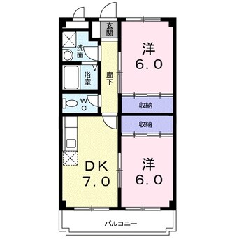 間取図 グローリ南草津