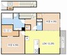 ガーデン　ライラック 2LDKの間取り