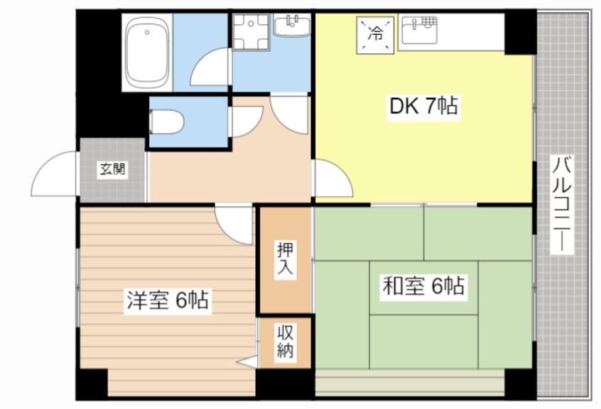 間取図 カサベルデ