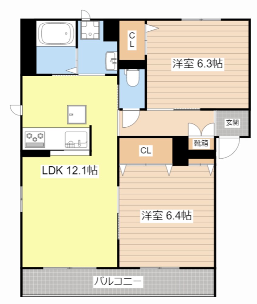 間取図 Ｓｈａ　Ｍａｉｓｏｎ　Ｅｔａｎｇ