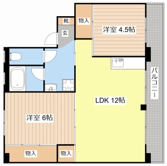 間取図 ビレッジハウス小堀1号棟