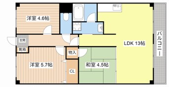間取図 パールグレイス