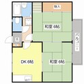 エステート近畿日野Ａの間取図