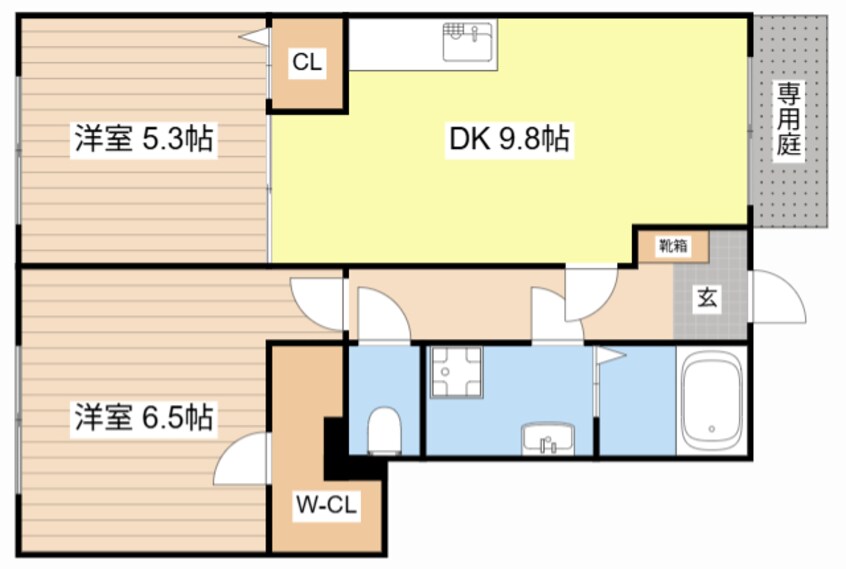 間取図 グレースコンフォート