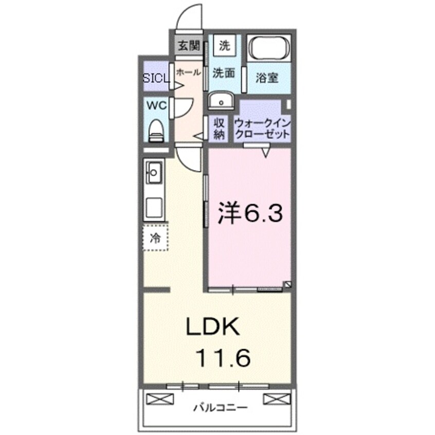 間取図 カレントかなぐら