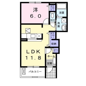 間取図 スプランディードⅡ