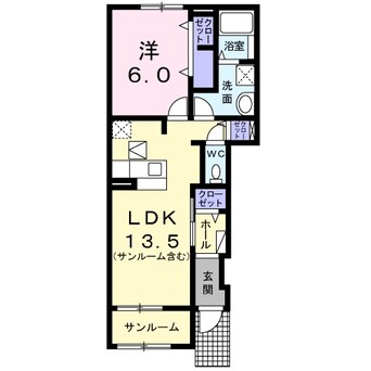 間取図 アルドーレＡ
