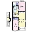 ベルメゾンの間取図