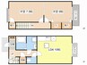 Ambiente　D棟 2LDKの間取り
