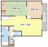 ルミエール 2LDKの間取り