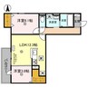 Palais Poire　B棟 2LDKの間取り