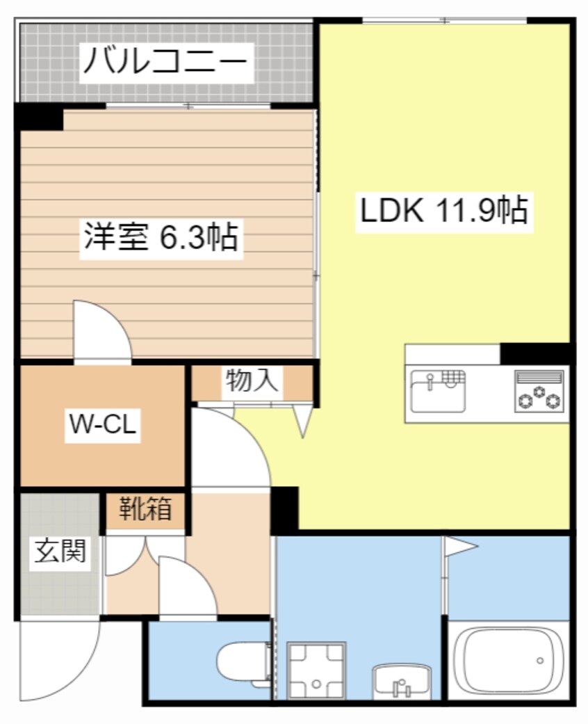 間取図 ＳｈａＭａｉｓｏｎ　Ｔ．Ｓ
