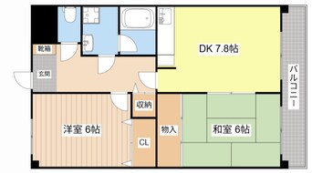 間取図 ルミエールⅡ