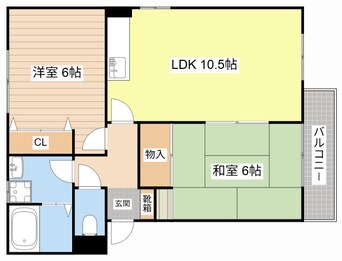 間取図 ハイツアサイ