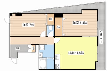 間取図 キングパレス東陽