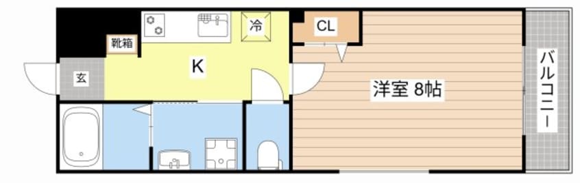 間取図 仮称）野洲市西河原新築アパート
