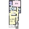 Ｂｅｌｌｅ　ＣａｓａⅠ 1LDKの間取り