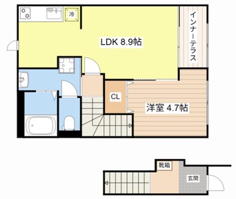 間取図 仮称）守山市播磨田町新築アパート