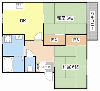 間取図 メゾンファミールA