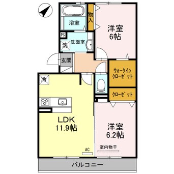 間取図 グラン・フォレ