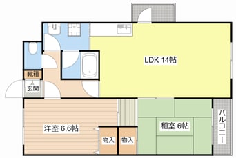 間取図 リフレッシュオーク