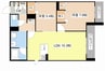 エクメーネ 2LDKの間取り