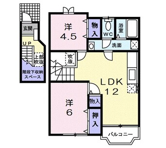 間取図 ラルジュ