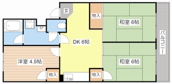 間取図 メゾン・ド・後三条